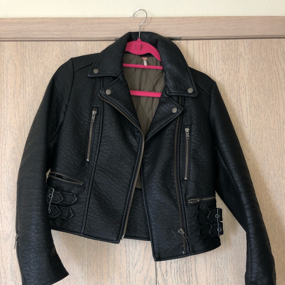 COPY - Free People Leather Jacket